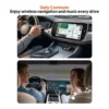 Mowsil Wireless CarPlay & Android Auto Adapter, Plug & Play USB Dongle with Bluetooth 5.2 & WiFi, Convert Wired CarPlay to Wireless, LED Status Indicator, Portable Car Accessory, Black | MOCPB1 – Gallery image 8 Mowsil Wireless CarPlay & Android Auto Adapter, Plug & Play USB Dongle with Bluetooth 5.2 & WiFi, Convert Wired CarPlay to Wireless, LED Status Indicator, Portable Car Accessory, Black | MOCPB1 – Gallery image 8