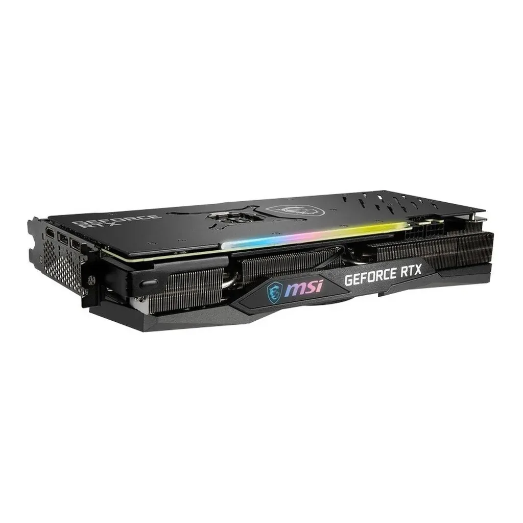 MSI GeForce RTX 3070 Gaming Z Trio LHR 8GB GDDR6 Graphics Card, 256-bit Memory Bus, DisplayPort x 3 (v1.4), HDMI x 1PCI Express Gen 4 | 912-V390-264 – Gallery image 4 MSI GeForce RTX 3070 Gaming Z Trio LHR 8GB GDDR6 Graphics Card, 256-bit Memory Bus, DisplayPort x 3 (v1.4), HDMI x 1PCI Express Gen 4 | 912-V390-264 – Gallery image 4