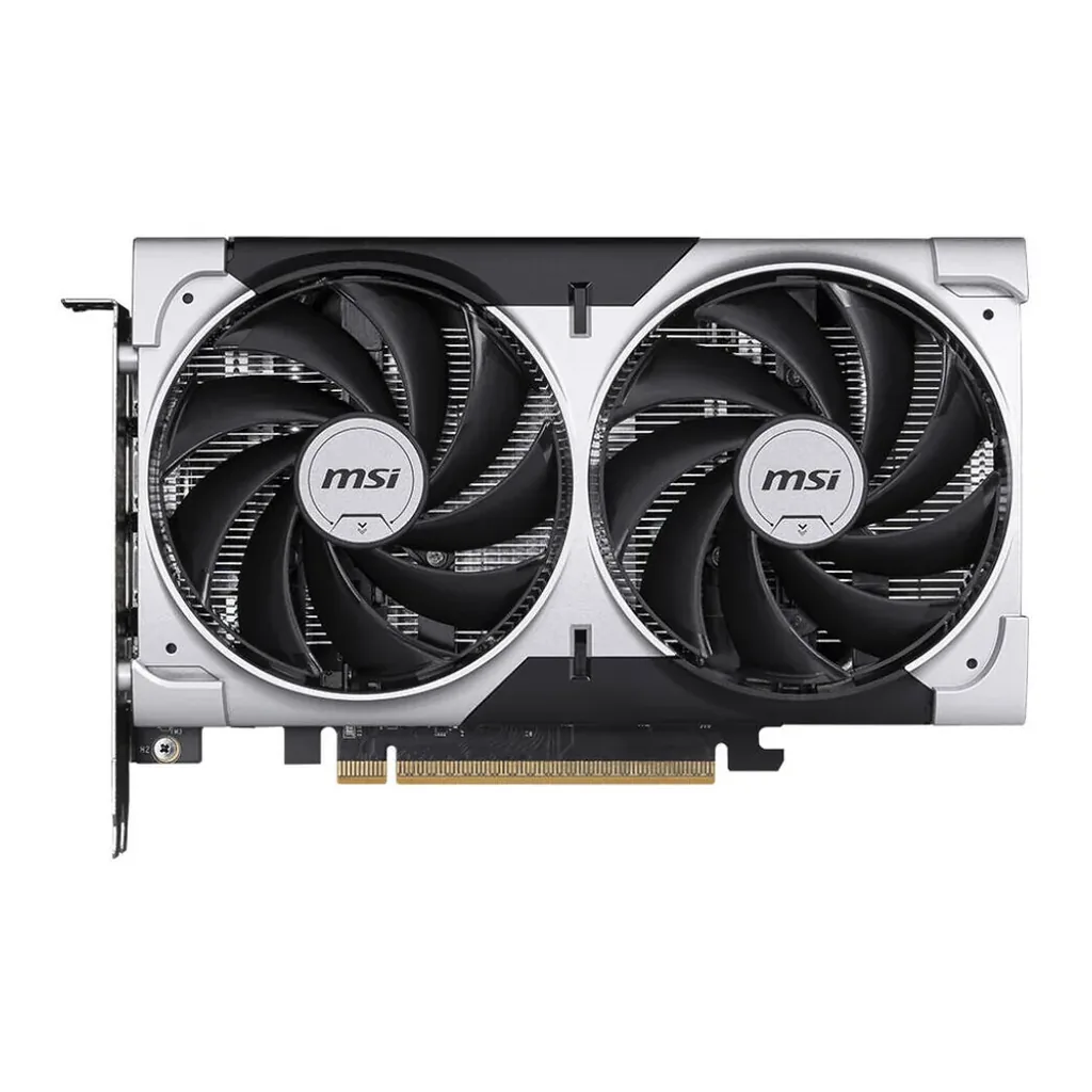 MSI GeForce RTX 5050 8G VENTUS 2X OC 8GB Graphics Card, GDDR6 128-Bit Memory, 2602 MHz Engine Clock, 20 Gbps Memory Clock, 2560 CUDA Cores, PCI Expres – Gallery image 1 MSI GeForce RTX 5050 8G VENTUS 2X OC 8GB Graphics Card, GDDR6 128-Bit Memory, 2602 MHz Engine Clock, 20 Gbps Memory Clock, 2560 CUDA Cores, PCI Expres – Gallery image 1
