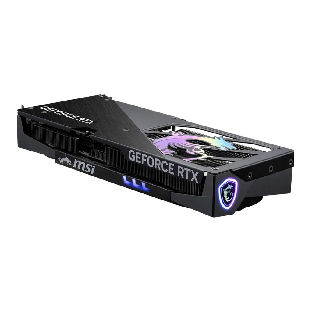 MSI GeForce RTX 5060 Ti GAMING TRIO OC 8GB Graphics Card, GDDR7 128-Bit Memory, 2647 MHz Boost Clock, 28 Gbps Memory Speed, 4608 CUDA Cores, PCI Expre – Gallery image 2 MSI GeForce RTX 5060 Ti GAMING TRIO OC 8GB Graphics Card, GDDR7 128-Bit Memory, 2647 MHz Boost Clock, 28 Gbps Memory Speed, 4608 CUDA Cores, PCI Expre – Gallery image 2