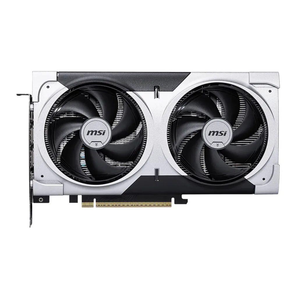 MSI GeForce RTX 5060 Ti VENTUS 2X PLUS Graphics Card, 8GB GDDR7 128-Bit Memory, 2572 MHz Boost Clock, 28 Gbps Memory Speed, 4608 CUDA Cores, PCI Expre – Gallery image 1 MSI GeForce RTX 5060 Ti VENTUS 2X PLUS Graphics Card, 8GB GDDR7 128-Bit Memory, 2572 MHz Boost Clock, 28 Gbps Memory Speed, 4608 CUDA Cores, PCI Expre – Gallery image 1