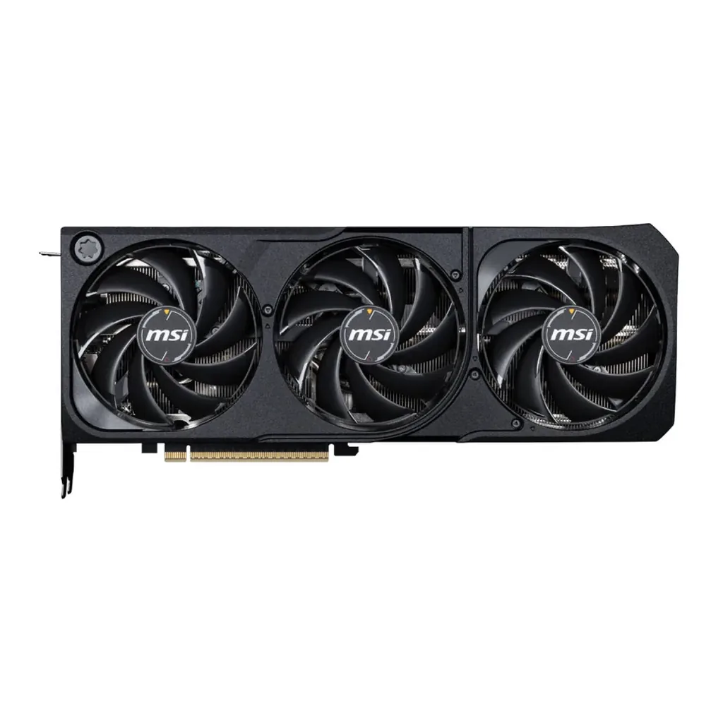 MSI GeForce RTX 5070 12GB SHADOW 3X OC Graphics Card, GDDR7 192-Bit Memory, 2542 MHz Boost Clock, 6144 CUDA Cores, 28 Gbps Memory Speed, PCI Express G – Gallery image 1 MSI GeForce RTX 5070 12GB SHADOW 3X OC Graphics Card, GDDR7 192-Bit Memory, 2542 MHz Boost Clock, 6144 CUDA Cores, 28 Gbps Memory Speed, PCI Express G – Gallery image 1