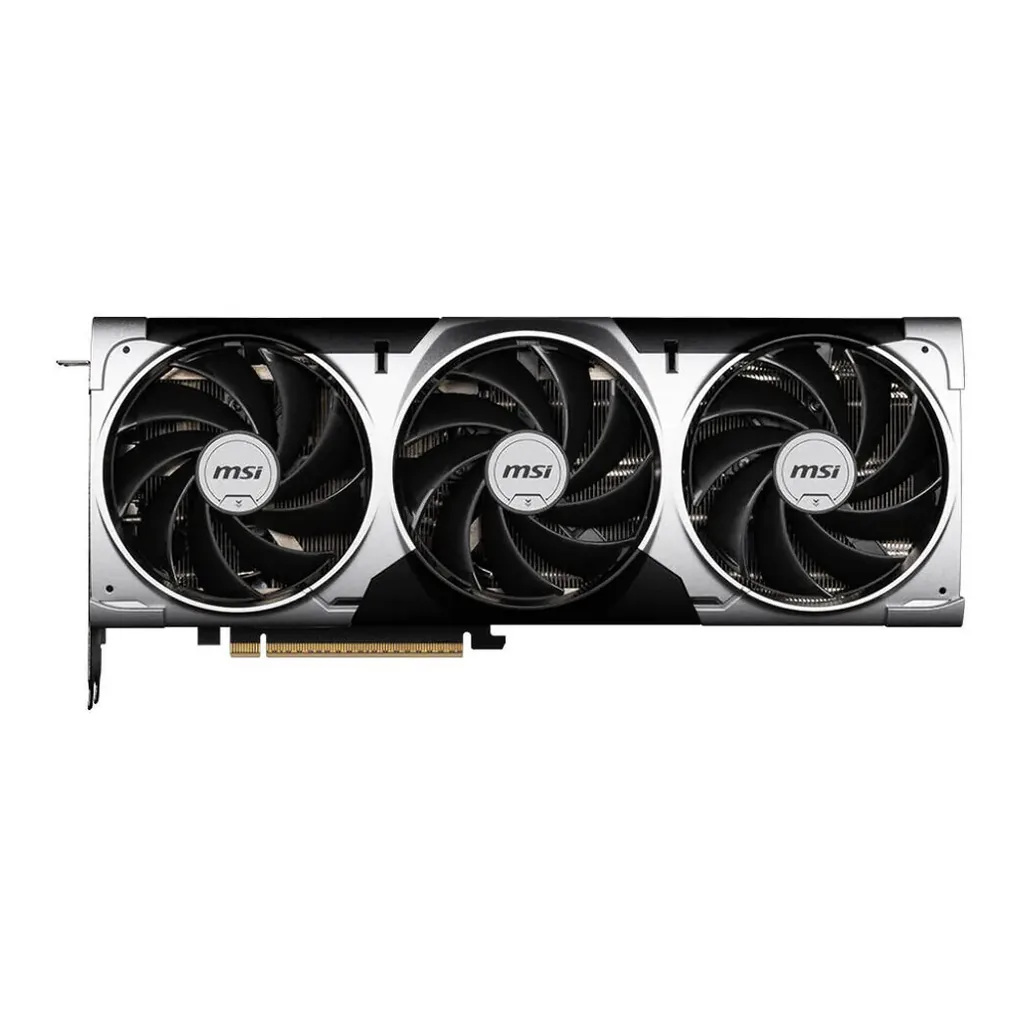 MSI GeForce RTX 5070 Ti 16G VENTUS 3X OC Graphics Card, 16GB GDDR7 256-Bit Memory, 2482 MHz Boost Clock, 8960 CUDA Cores, 28 Gbps Memory Speed, PCI Ex – Gallery image 1 MSI GeForce RTX 5070 Ti 16G VENTUS 3X OC Graphics Card, 16GB GDDR7 256-Bit Memory, 2482 MHz Boost Clock, 8960 CUDA Cores, 28 Gbps Memory Speed, PCI Ex – Gallery image 1