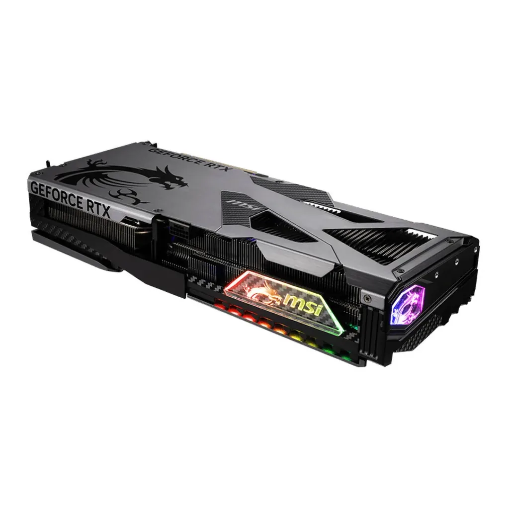 MSI GeForce RTX 5070 VANGUARD SOC Graphics Card, 12GB GDDR7 192-Bit Memory, 2640 MHz Boost Clocks, 6144 CUDA Cores, 28 Gbps Memory Speed, PCI Express – Gallery image 2 MSI GeForce RTX 5070 VANGUARD SOC Graphics Card, 12GB GDDR7 192-Bit Memory, 2640 MHz Boost Clocks, 6144 CUDA Cores, 28 Gbps Memory Speed, PCI Express – Gallery image 2