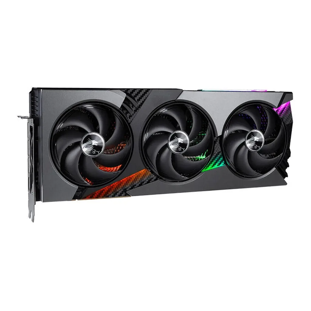 MSI GeForce RTX 5070 VANGUARD SOC Graphics Card, 12GB GDDR7 192-Bit Memory, 2640 MHz Boost Clocks, 6144 CUDA Cores, 28 Gbps Memory Speed, PCI Express – Gallery image 5 MSI GeForce RTX 5070 VANGUARD SOC Graphics Card, 12GB GDDR7 192-Bit Memory, 2640 MHz Boost Clocks, 6144 CUDA Cores, 28 Gbps Memory Speed, PCI Express – Gallery image 5