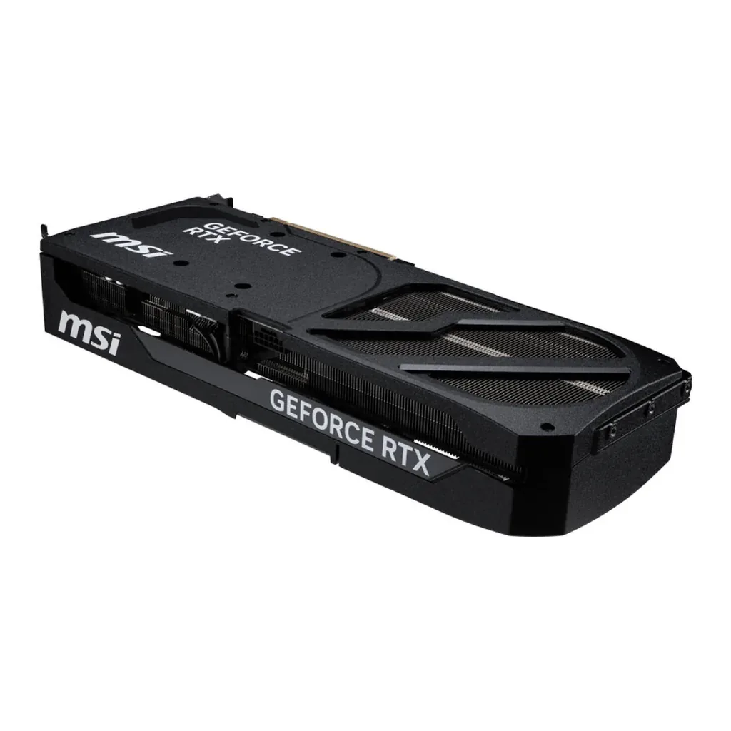 MSI GeForce RTX 5080 SHADOW 3X OC Graphics Card, 16GB GDDR7 256-Bit Memory, 2640 MHz Boost Clock, 10752 CUDA Cores, 30 Gbps Memory Speed, PCI Express – Gallery image 2 MSI GeForce RTX 5080 SHADOW 3X OC Graphics Card, 16GB GDDR7 256-Bit Memory, 2640 MHz Boost Clock, 10752 CUDA Cores, 30 Gbps Memory Speed, PCI Express – Gallery image 2