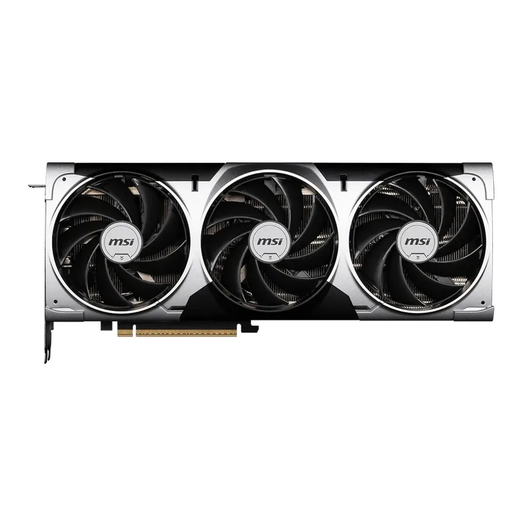 MSI GeForce RTX 5080 VENTUS 3X OC Graphics Card, 16GB GDDR7 256-Bit Memory, 2640 MHz Boost Clocks, 10752 CUDA Cores, 30 Gbps Memory Speed, PCI Express – Gallery image 1 MSI GeForce RTX 5080 VENTUS 3X OC Graphics Card, 16GB GDDR7 256-Bit Memory, 2640 MHz Boost Clocks, 10752 CUDA Cores, 30 Gbps Memory Speed, PCI Express – Gallery image 1