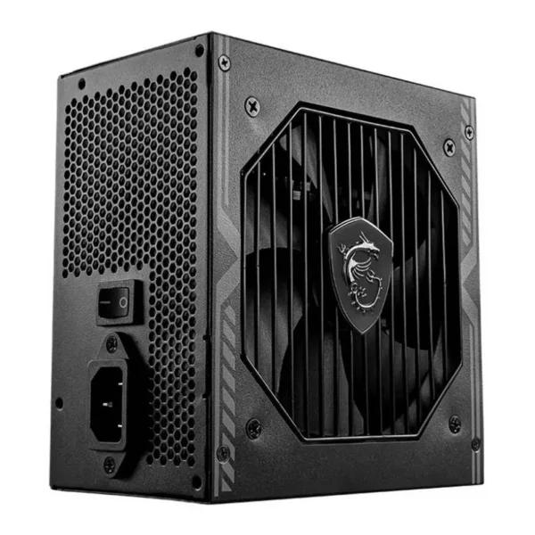 MSI MAG A750BN Non-Modular Power Supply, 750W Power, 80 PLUS Bronze Certified, PCIE 5.0 Ready, 120MM Sleeve Bearing Fan, Active PFC, DC - DC Circuit Design, Sleeved Cables, Black | 306-7ZP2C18-CE0 – Main image MSI MAG A750BN Non-Modular Power Supply, 750W Power, 80 PLUS Bronze Certified, PCIE 5.0 Ready, 120MM Sleeve Bearing Fan, Active PFC, DC - DC Circuit Design, Sleeved Cables, Black | 306-7ZP2C18-CE0 – Main image