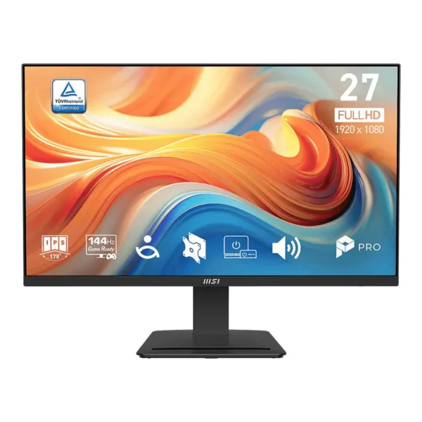 MSI PRO MP273 E14A 27-inch Full HD 144Hz IPS Monitor – Main image MSI PRO MP273 E14A 27-inch Full HD 144Hz IPS Monitor – Main image