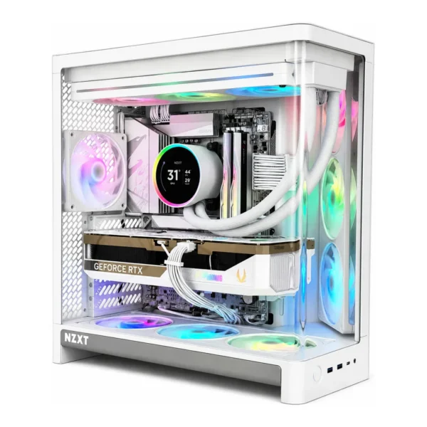 NEXUS Gaming PC - AMD Ryzen 9 9950X3D2 16 Cores 32 Threads, NVIDIA RTX 5090 32GB, 64GB DDR5 RAM 6000MHz, 2TB SSD Gen5, 1200W 80 Plus PSU, 360mm Liquid Cooler, Wi-Fi + BT – Main image NEXUS Gaming PC - AMD Ryzen 9 9950X3D2 16 Cores 32 Threads, NVIDIA RTX 5090 32GB, 64GB DDR5 RAM 6000MHz, 2TB SSD Gen5, 1200W 80 Plus PSU, 360mm Liquid Cooler, Wi-Fi + BT – Main image