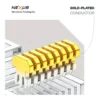 NEXUS RJ45 CAT6A SFTP and FTP Connector Plug 100-Pack 8P8C Pass-Through Ethernet Cable Connectors Shielded Modular Plugs Gold-Plated Contacts for 10 Gbps Network Installations (RJ45 FTP, 100 Pack) – Gallery image 2 NEXUS RJ45 CAT6A SFTP and FTP Connector Plug 100-Pack 8P8C Pass-Through Ethernet Cable Connectors Shielded Modular Plugs Gold-Plated Contacts for 10 Gbps Network Installations (RJ45 FTP, 100 Pack) – Gallery image 2