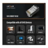 NEXUS RJ45 CAT6A SFTP and FTP Connector Plug 100-Pack 8P8C Pass-Through Ethernet Cable Connectors Shielded Modular Plugs Gold-Plated Contacts for 10 Gbps Network Installations (RJ45 FTP, 100 Pack) – Gallery image 3 NEXUS RJ45 CAT6A SFTP and FTP Connector Plug 100-Pack 8P8C Pass-Through Ethernet Cable Connectors Shielded Modular Plugs Gold-Plated Contacts for 10 Gbps Network Installations (RJ45 FTP, 100 Pack) – Gallery image 3