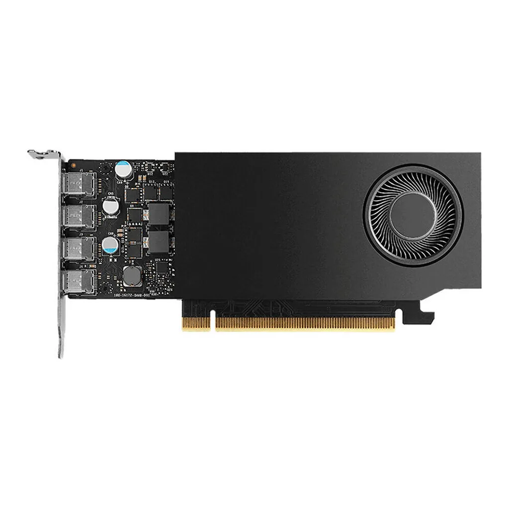 NVIDIA RTX A400 Graphics, 4GB GDDR6 64-Bit Memory, 24 Tensor Cores, 6 RT Cores, PCI Express 4.0 x8, 768 CUDA Cores, 4x Mini-DisplayPort 1.4, Black – Gallery image 5 NVIDIA RTX A400 Graphics, 4GB GDDR6 64-Bit Memory, 24 Tensor Cores, 6 RT Cores, PCI Express 4.0 x8, 768 CUDA Cores, 4x Mini-DisplayPort 1.4, Black – Gallery image 5