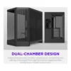 NZXT H6 Compact Dual-Chamber Case – Gallery image 2 NZXT H6 Compact Dual-Chamber Case – Gallery image 2