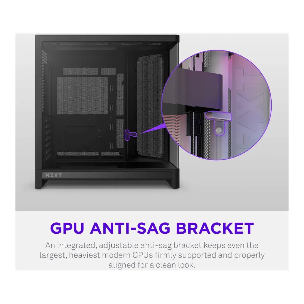 NZXT H6 Compact Dual-Chamber Case – Gallery image 8 NZXT H6 Compact Dual-Chamber Case – Gallery image 8