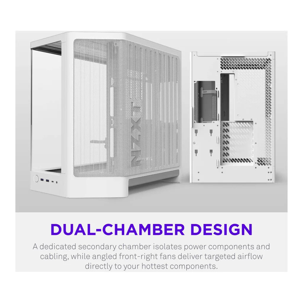 NZXT H6 Compact Dual-Chamber Case – Gallery image 17 NZXT H6 Compact Dual-Chamber Case – Gallery image 17