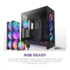 NZXT H9 Flow RGB+ Mid-Tower Case – Gallery image 8 NZXT H9 Flow RGB+ Mid-Tower Case – Gallery image 8