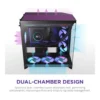 NZXT H9 Flow RGB+ Mid-Tower Case – Gallery image 11 NZXT H9 Flow RGB+ Mid-Tower Case – Gallery image 11