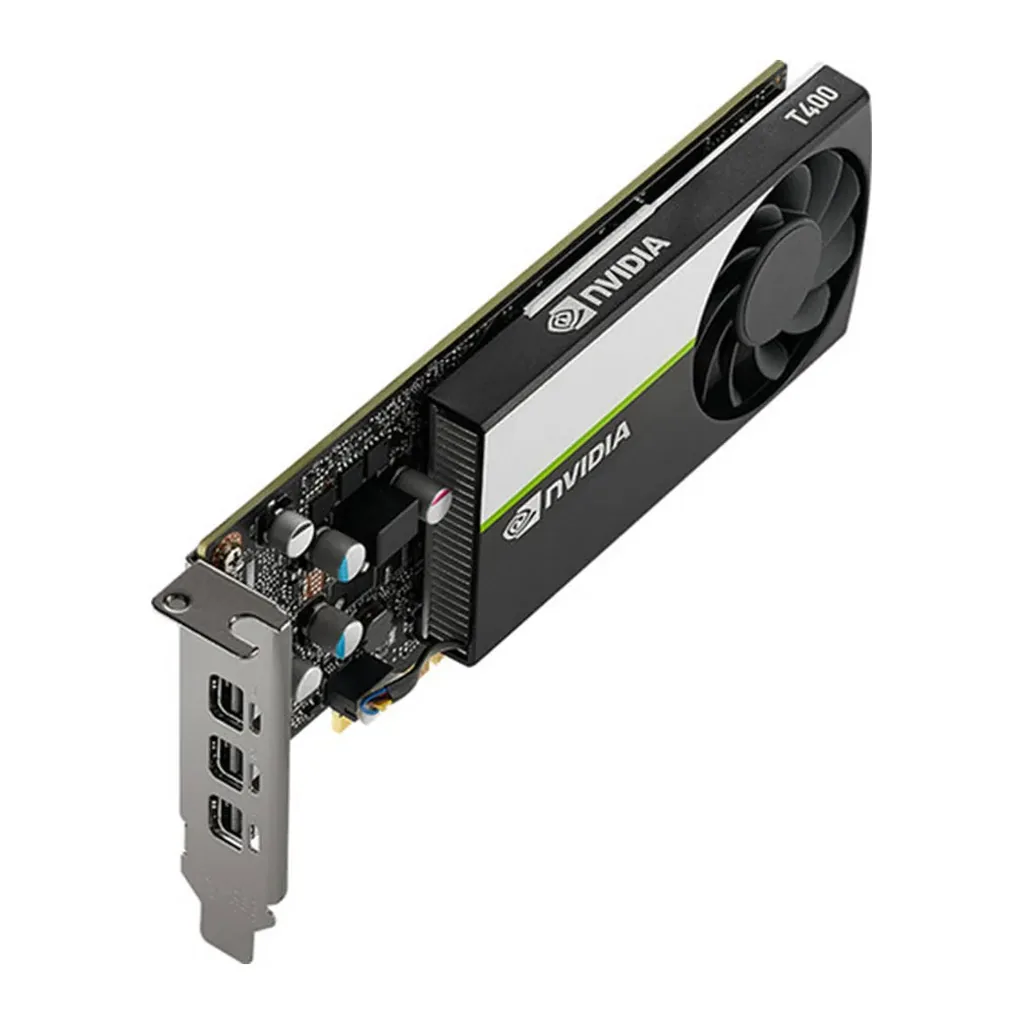 PNY Nvidia Quadro T400 2GB GDDR6 Low Profile Graphics Card, 384 Cuda Cores, PCIe 3.0 x16 Interface, Nvidia Turing Architecture, 80 GB/s Bandwidth, 64- – Gallery image 5 PNY Nvidia Quadro T400 2GB GDDR6 Low Profile Graphics Card, 384 Cuda Cores, PCIe 3.0 x16 Interface, Nvidia Turing Architecture, 80 GB/s Bandwidth, 64- – Gallery image 5