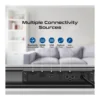 Promate StreamBar-30 30W BassBoost Soundbar, 10W Subwoofer, Bluetooth 5.0, HDMI, Optical & AUX Input, USB MP3/WAV Support, Wireless Audio Speaker with Remote Control, Black | STREAMBAR-30 – Gallery image 2 Promate StreamBar-30 30W BassBoost Soundbar, 10W Subwoofer, Bluetooth 5.0, HDMI, Optical & AUX Input, USB MP3/WAV Support, Wireless Audio Speaker with Remote Control, Black | STREAMBAR-30 – Gallery image 2