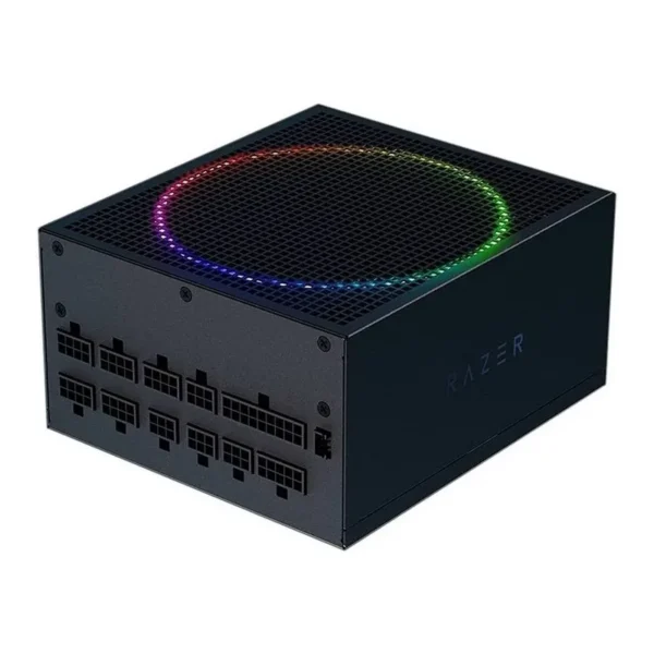 Razer Katana Chroma Full-Modular ATX Power Supply, 1200W Power, 80 Plus Platinum Efficiency, 105C Japanese Capacitors, 140mm PWM Fan, Zero RPM Mode, Black | RC21-01840400-R3W1 – Main image Razer Katana Chroma Full-Modular ATX Power Supply, 1200W Power, 80 Plus Platinum Efficiency, 105C Japanese Capacitors, 140mm PWM Fan, Zero RPM Mode, Black | RC21-01840400-R3W1 – Main image