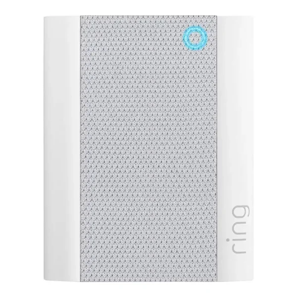 Ring Chime 2nd Gen Wi-Fi Extender, Dual Band 2.4GHz & 5GHz, Real Time Notifications, Ring Compatibility, White | 8AC1SZ-0ME0 – Main image Ring Chime 2nd Gen Wi-Fi Extender, Dual Band 2.4GHz & 5GHz, Real Time Notifications, Ring Compatibility, White | 8AC1SZ-0ME0 – Main image