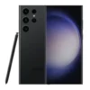 Samsung Galaxy S23 Ultra — Phantom Black Samsung Galaxy S23 Ultra Phantom Black, front and rear with S Pen