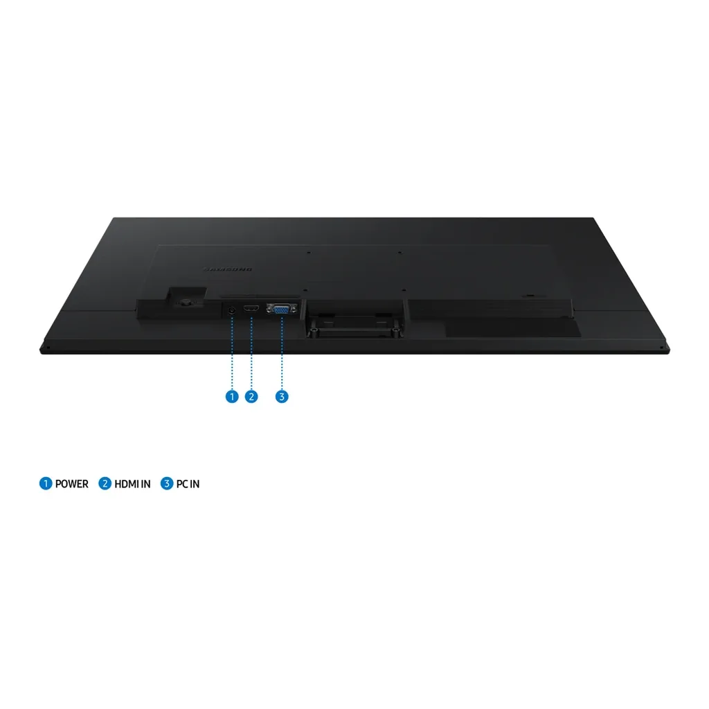 Samsung LS27D300GANXZA — product view 4 Samsung LS27D300GANXZA monitor — 27" S3 (S30GD) FHD IPS 100Hz Monitor Black