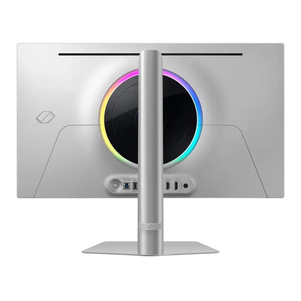 Samsung LS27DG602SNXZA — product view 4 Samsung LS27DG602SNXZA monitor — Odyssey OLED G6 G60SD QHD 360Hz Gaming Monitor Silver