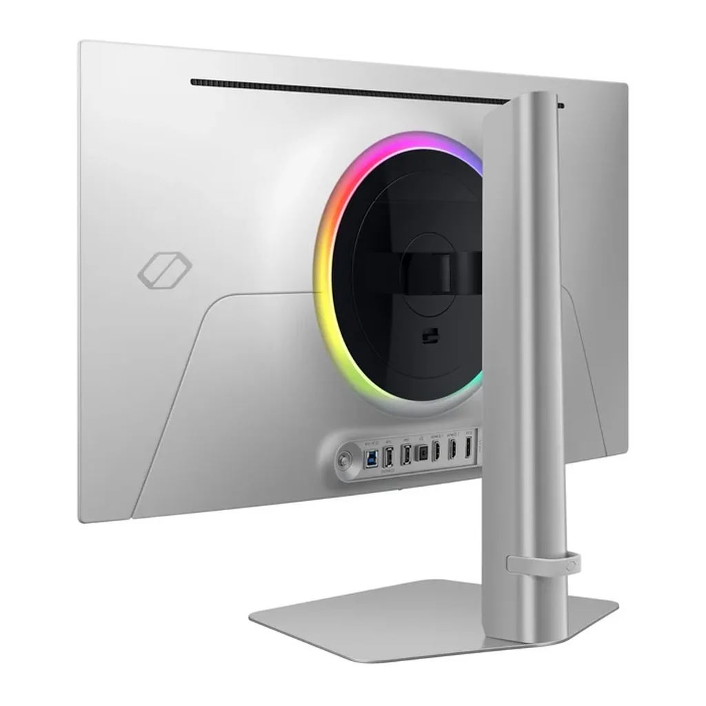 Samsung LS27DG602SNXZA — product view 9 Samsung LS27DG602SNXZA monitor — Odyssey OLED G6 G60SD QHD 360Hz Gaming Monitor Silver