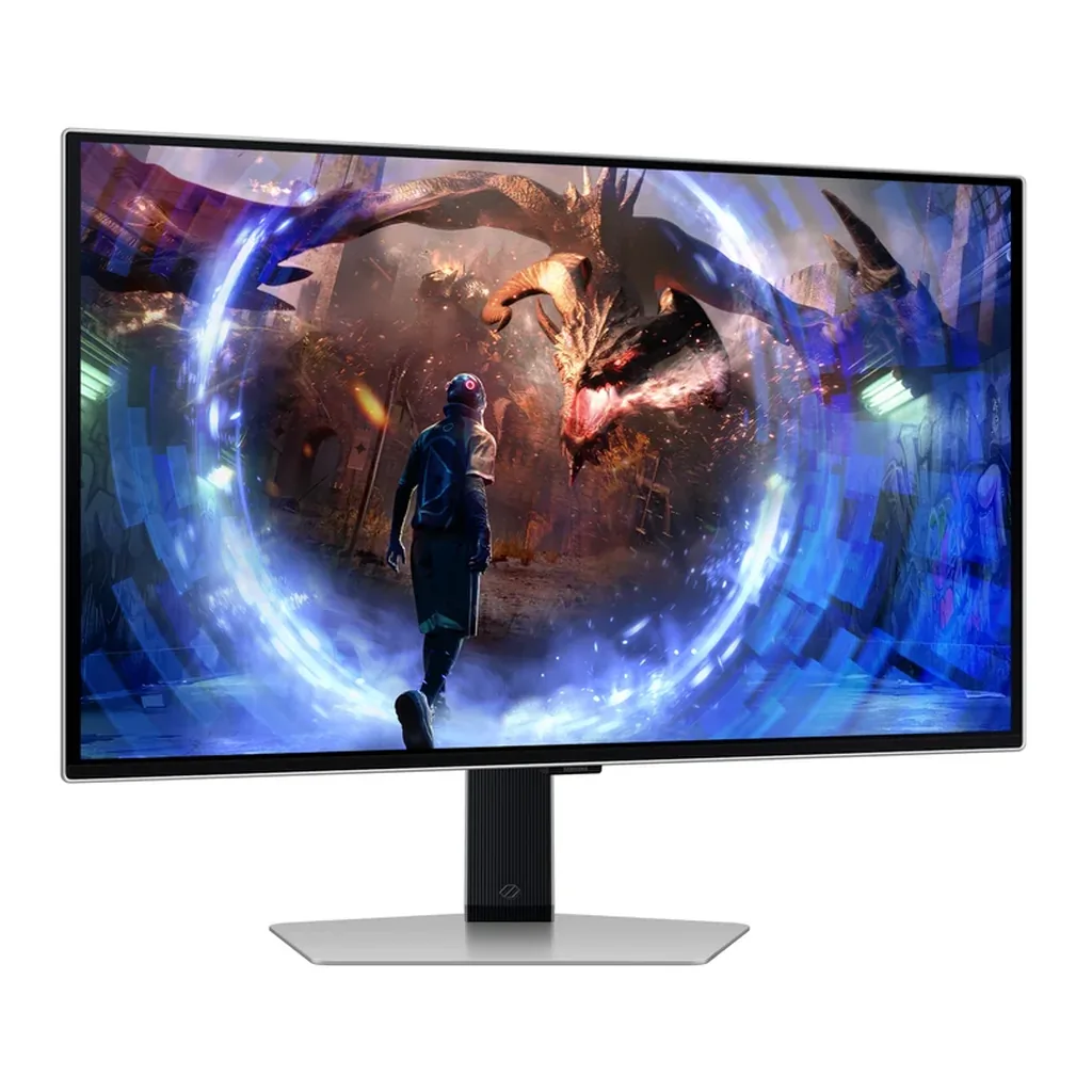Samsung LS27DG602SNXZA — product view 15 Samsung LS27DG602SNXZA monitor — Odyssey OLED G6 G60SD QHD 360Hz Gaming Monitor Silver