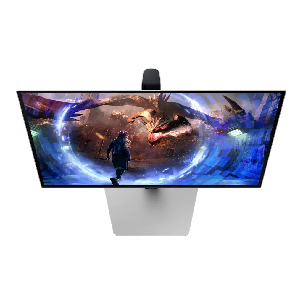Samsung LS27DG602SNXZA — product view 18 Samsung LS27DG602SNXZA monitor — Odyssey OLED G6 G60SD QHD 360Hz Gaming Monitor Silver