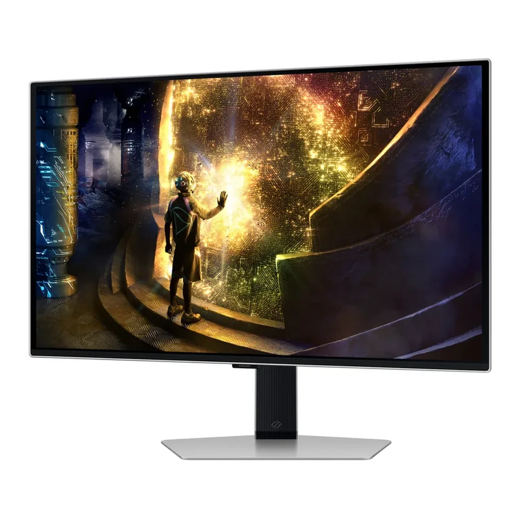 Samsung LS27DG610SNXZA — product view 10 Samsung LS27DG610SNXZA monitor — Odyssey OLED G6 G61SD QHD Silver
