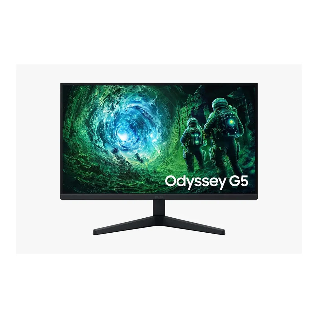 Samsung LS27FG532ENXZA — product view 7 Samsung LS27FG532ENXZA monitor — Odyssey G5 G53F QHD 200Hz Gaming Monitor Black