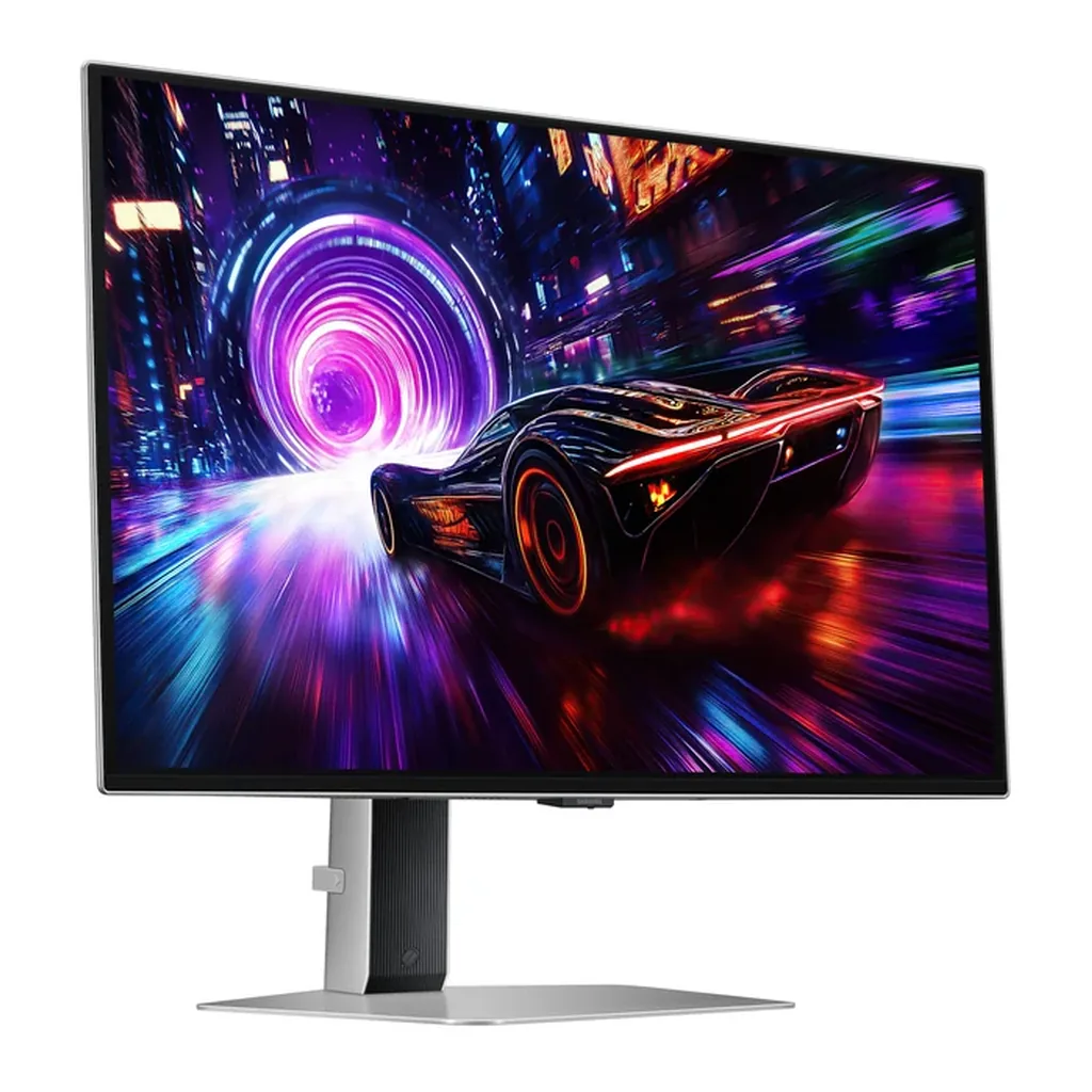 Samsung LS27FG810SNXZA — product view 9 Samsung LS27FG810SNXZA monitor — 27 Inch Odyssey OLED G8 G81SF 4K 240Hz Gaming Monitor Silver