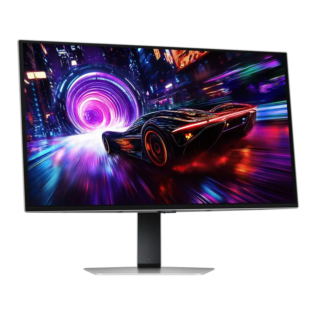 Samsung LS27FG810SNXZA — product view 12 Samsung LS27FG810SNXZA monitor — 27 Inch Odyssey OLED G8 G81SF 4K 240Hz Gaming Monitor Silver