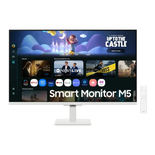 Samsung LS32FM503ENXZA — product view 1 Samsung LS32FM503ENXZA monitor — Smart Monitor M5 M50F FHD Front White