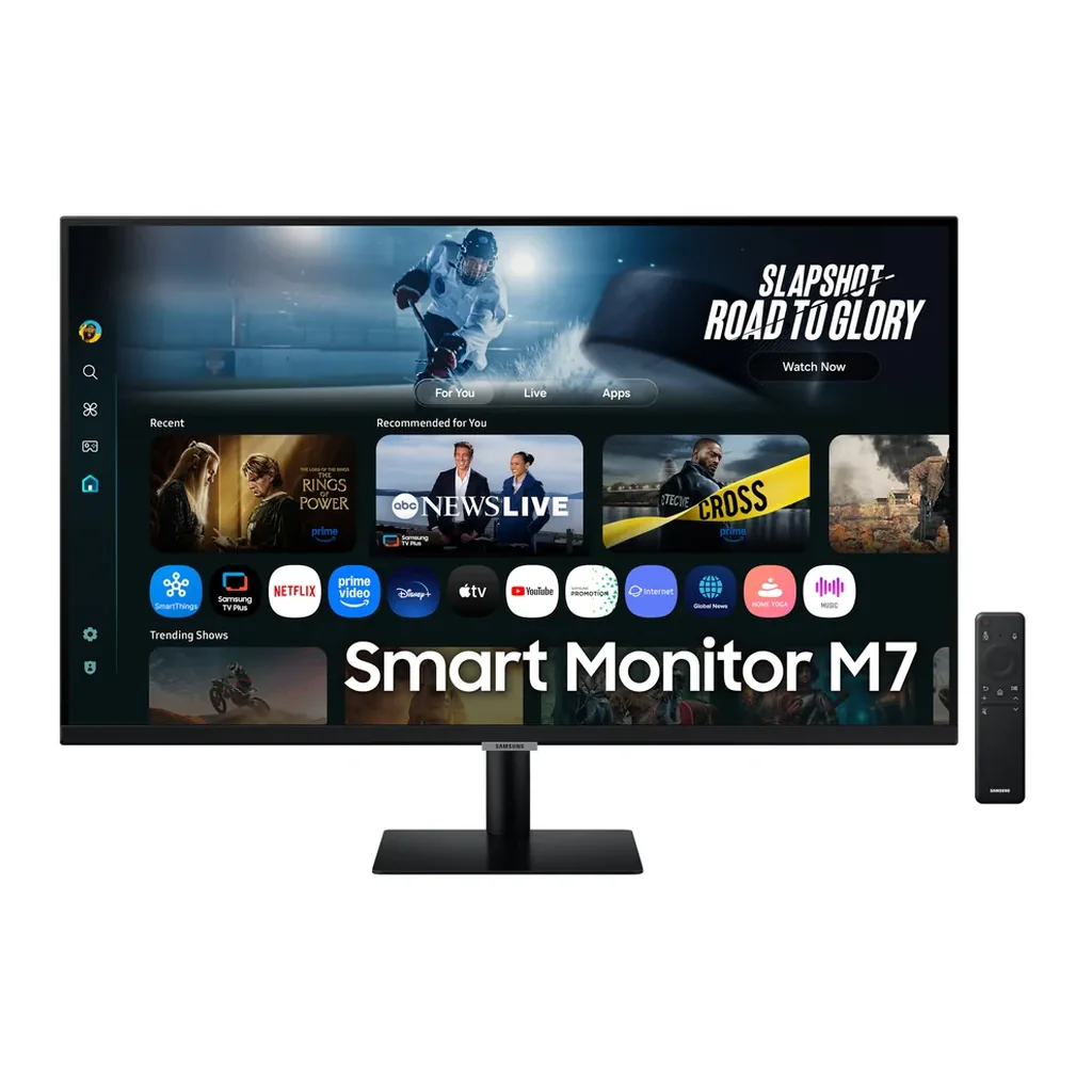 Samsung LS32FM702UNXZA — product view 8 Samsung LS32FM702UNXZA monitor — front Black