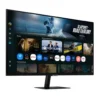 Samsung LS32FM702UNXZA — product view 10 Samsung LS32FM702UNXZA monitor — l-perspective Black
