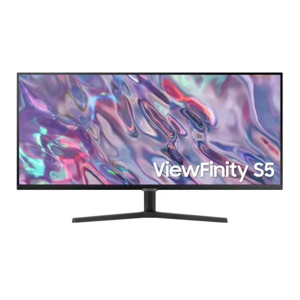 Samsung LS34C502GANXZA — product view 1 Samsung LS34C502GANXZA monitor — 34" ViewFinity S5 S50GC Front Black