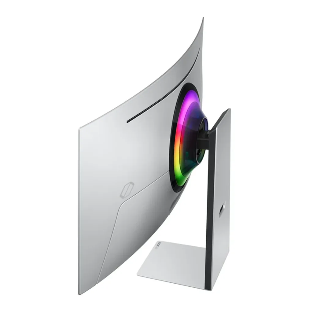 Samsung LS34DG856SNXZA — product view 7 Samsung LS34DG856SNXZA monitor — Odyssey OLED G8 G85SD Ultra WQHD 175Hz Gaming Monitor Silver