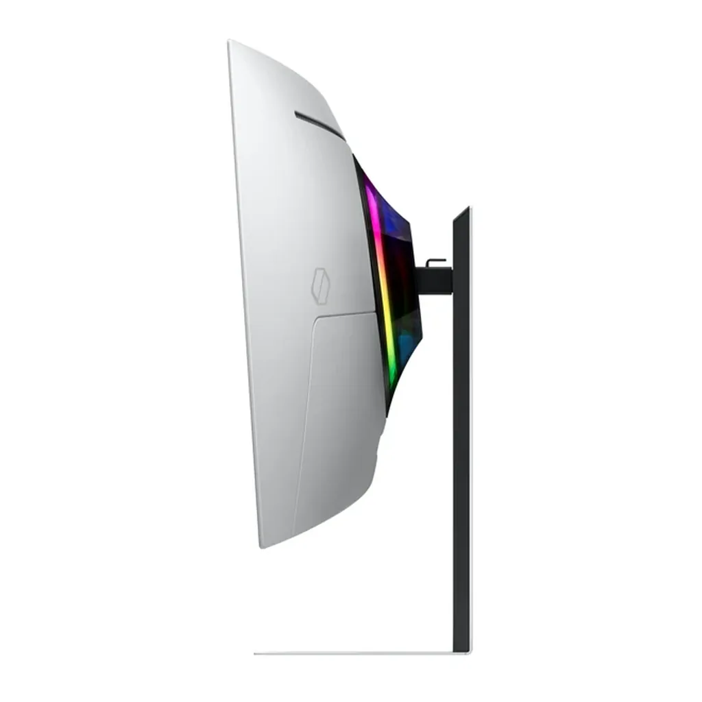 Samsung LS34DG856SNXZA — product view 11 Samsung LS34DG856SNXZA monitor — Odyssey OLED G8 G85SD Ultra WQHD 175Hz Gaming Monitor Silver