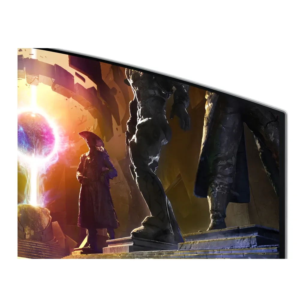 Samsung LS34DG856SNXZA — product view 12 Samsung LS34DG856SNXZA monitor — Odyssey OLED G8 G85SD Ultra WQHD 175Hz Gaming Monitor Silver