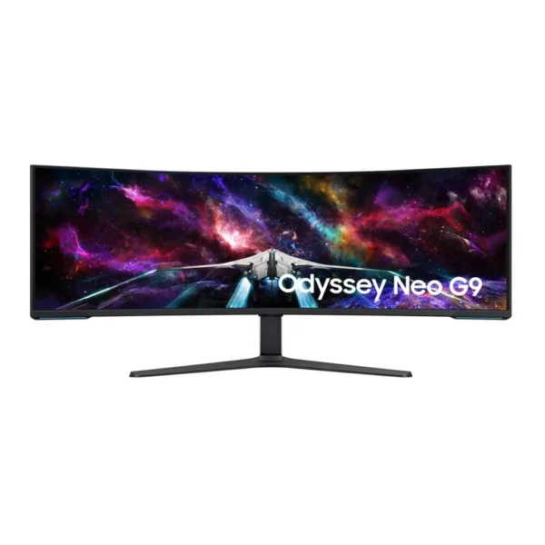 Samsung LS57CG952NNXZA — product view 1 Samsung LS57CG952NNXZA monitor — Odyssey Neo G9 G95NC White