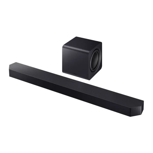 Samsung Q-Series Soundbar 2025 HW-QS700F Subwoofer, True 3.1.2ch Sound, Wireless Dolby Atmos, Up-Firing, Q-Symphony Support, Adaptive Sound, HDMI eARC, Bluetooth Connectivity, Black | HW-QS700F/ZN – Main image Samsung Q-Series Soundbar 2025 HW-QS700F Subwoofer, True 3.1.2ch Sound, Wireless Dolby Atmos, Up-Firing, Q-Symphony Support, Adaptive Sound, HDMI eARC, Bluetooth Connectivity, Black | HW-QS700F/ZN – Main image
