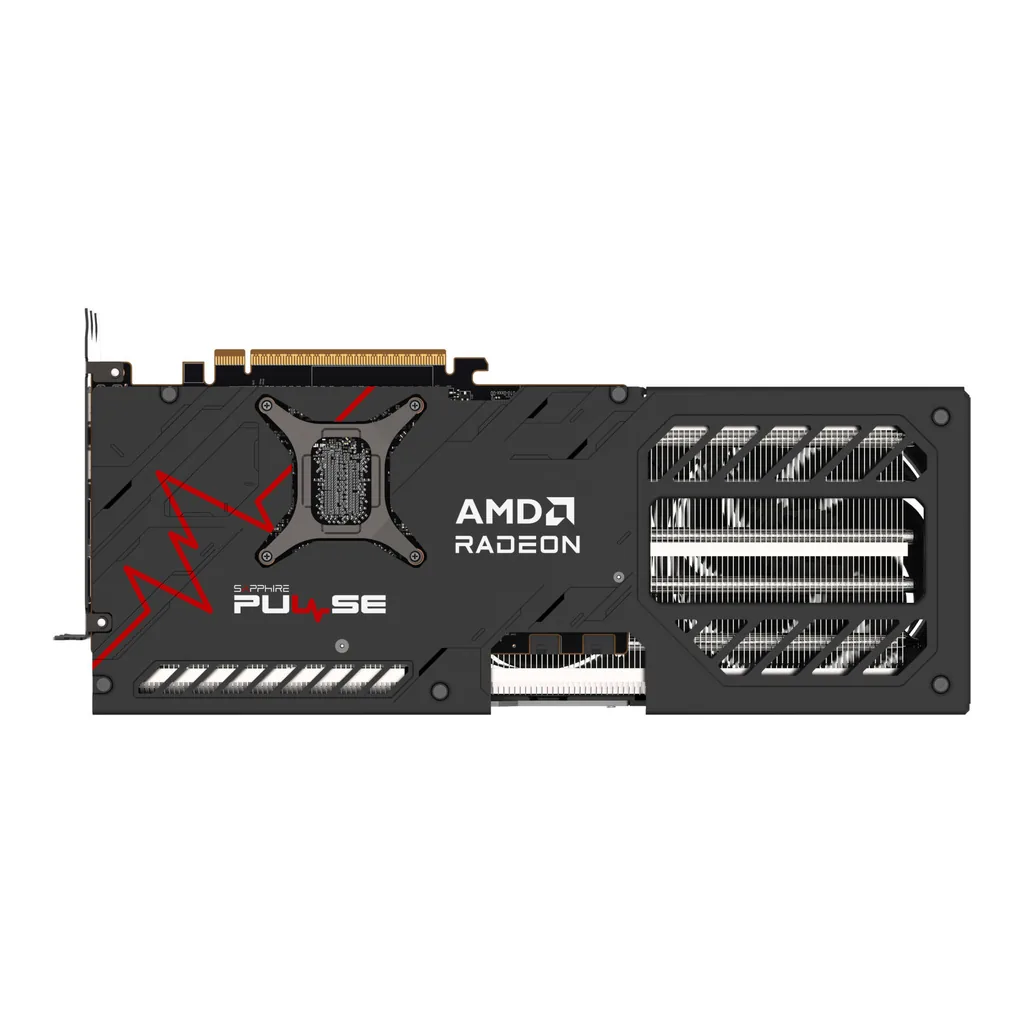 Sapphire PULSE AMD Radeon RX 9070 XT Graphics Card, 16GB GDDR6 256-Bit Memory, 2970 MHz Boost Clock, 4096 Stream Processors, 20 Gbps Memory Clock, PCI-Express 5.0 x16 – Gallery image 5 Sapphire PULSE AMD Radeon RX 9070 XT Graphics Card, 16GB GDDR6 256-Bit Memory, 2970 MHz Boost Clock, 4096 Stream Processors, 20 Gbps Memory Clock, PCI-Express 5.0 x16 – Gallery image 5