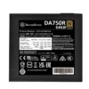 SilverStone DA750R Gold Fully Modular Power Supply, 80 PLUS Gold, 750W ATX 3.0 & PCIe 5.0, Active PFC, Silent 120mm FDB Fan, Japanese Capacitors, Black | SST-DA750R-GM – Gallery image 7 SilverStone DA750R Gold Fully Modular Power Supply, 80 PLUS Gold, 750W ATX 3.0 & PCIe 5.0, Active PFC, Silent 120mm FDB Fan, Japanese Capacitors, Black | SST-DA750R-GM – Gallery image 7