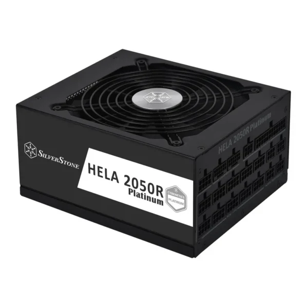 SilverStone HELA 2050R Platinum Fully Modular Power Supply, 2050W Power, Cybenetics Platinum Certified, Active PFC, All Japanese Electrolytic Capacitors, Black | SST-HA2050R-PM – Main image SilverStone HELA 2050R Platinum Fully Modular Power Supply, 2050W Power, Cybenetics Platinum Certified, Active PFC, All Japanese Electrolytic Capacitors, Black | SST-HA2050R-PM – Main image