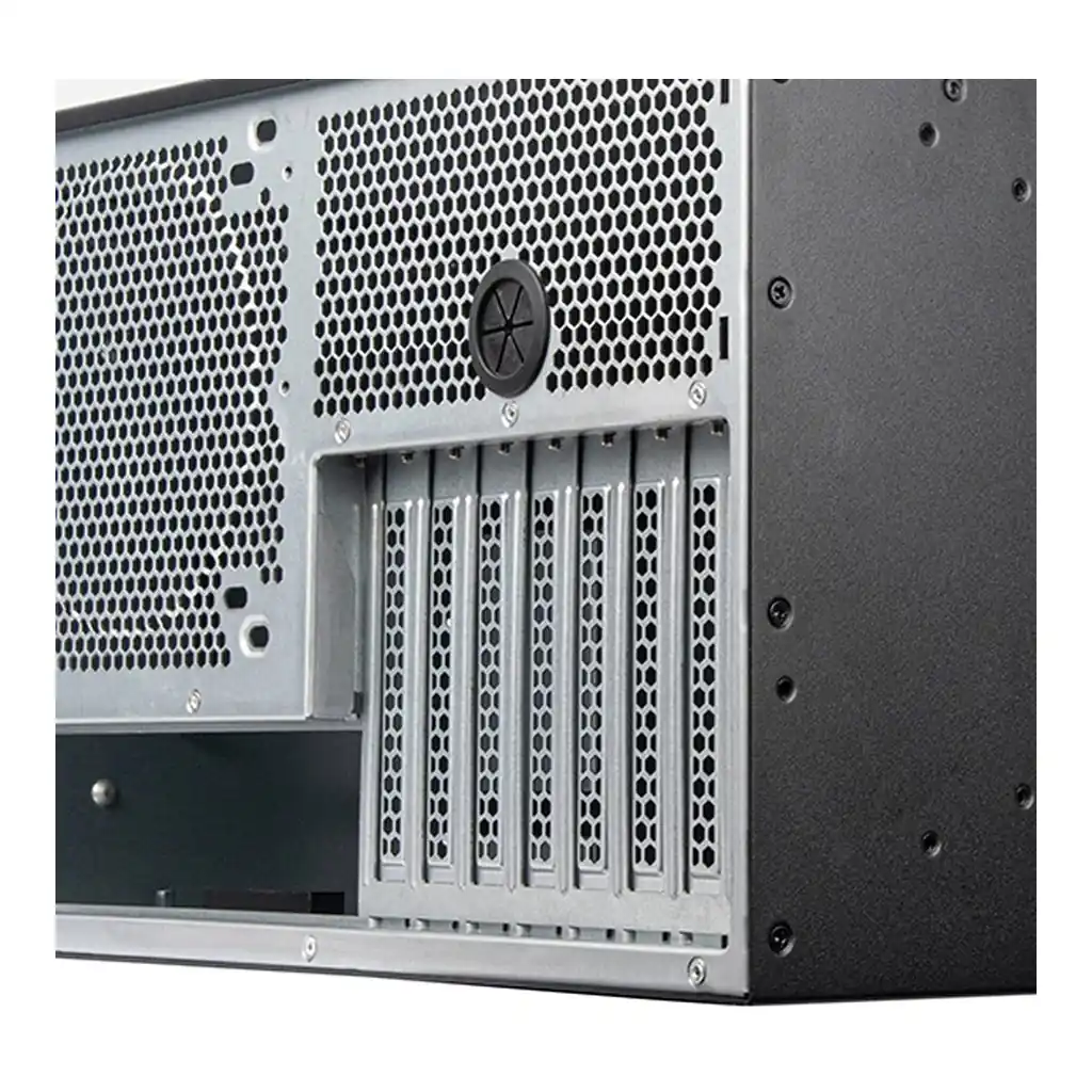 SilverStone RM51 5U Rackmount Server Chassis, SSI-EEB Support, 360mm Liquid Cooling, 8 PCI Slots, Black | SST-RM51 – Gallery image 7 SilverStone RM51 5U Rackmount Server Chassis, SSI-EEB Support, 360mm Liquid Cooling, 8 PCI Slots, Black | SST-RM51 – Gallery image 7