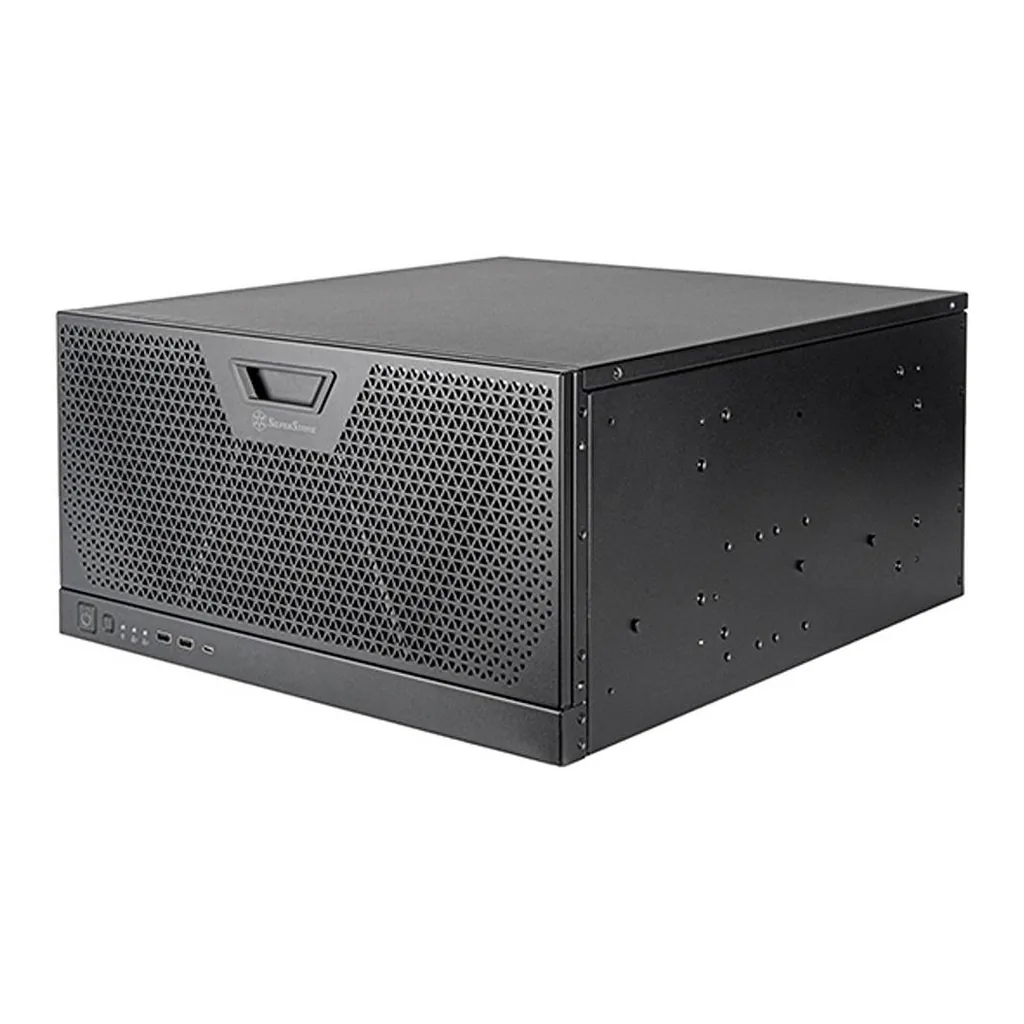 SilverStone RM51 5U Rackmount Server Chassis, SSI-EEB Support, 360mm Liquid Cooling, 8 PCI Slots, Black | SST-RM51 – Main image SilverStone RM51 5U Rackmount Server Chassis, SSI-EEB Support, 360mm Liquid Cooling, 8 PCI Slots, Black | SST-RM51 – Main image